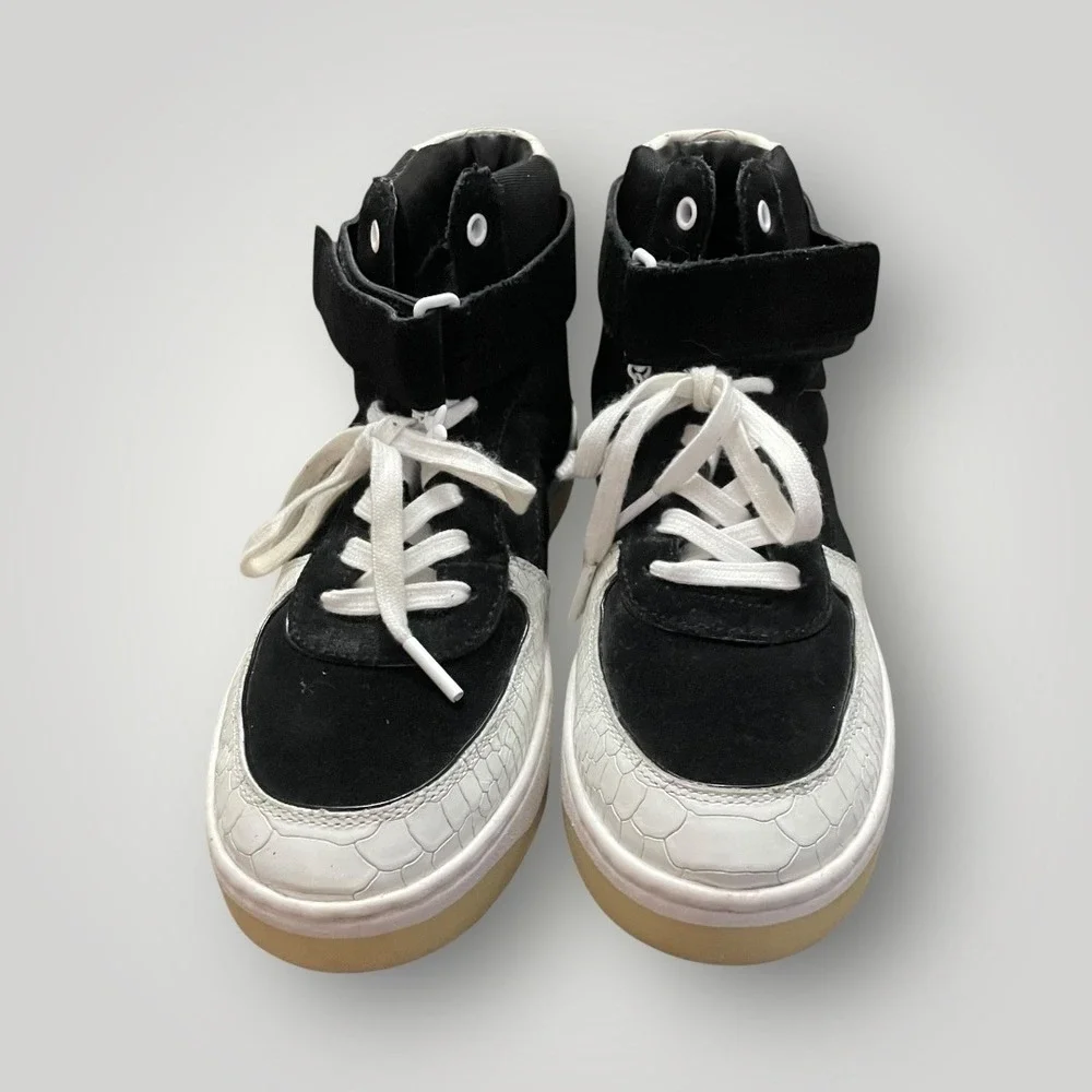 Michael Michael Kors High Top Sneakers 7 Black Jaden Streetwear Urban Designer